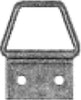 ORECA---10-ATTACCAGLIE-SNODATE-TRAPEZIOIDALI-3-20X14MM---FERRO-OTTONATE---CON-CHIODI