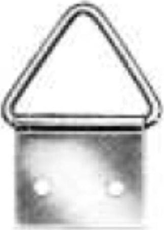 ORECA---10-ATTACCAGLIE-SNODATE-TRIANGOLARI-IN-FERRO-OTTONATO---CON-CHIODI---GRANDEZZA-1