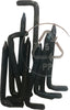 ORECA---10-CANCANI-QUADRI-A-PUNTA-IN-ACCIAIO-TEMPERATO-BLU-3,8X40