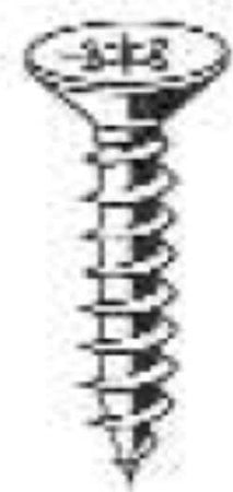 ORECA---10-VITI-PER-FERRO-AUTOFILETTANTI---TESTA-PIANA-SVASATA-CON-TAGLIO-A-CROCE-3,9X9,5MM