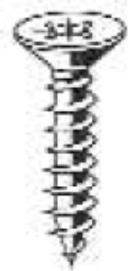 ORECA---10-VITI-PER-FERRO-AUTOFILETTANTI---TESTA-PIANA-SVASATA-CON-TAGLIO-A-CROCE-3,9X9,5MM