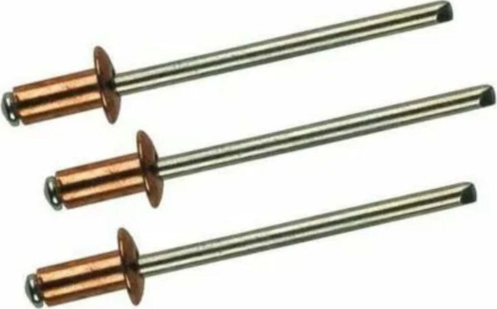 ORECA---100-RIVETTI-TESTA-IN-RAME-2,8X7MM