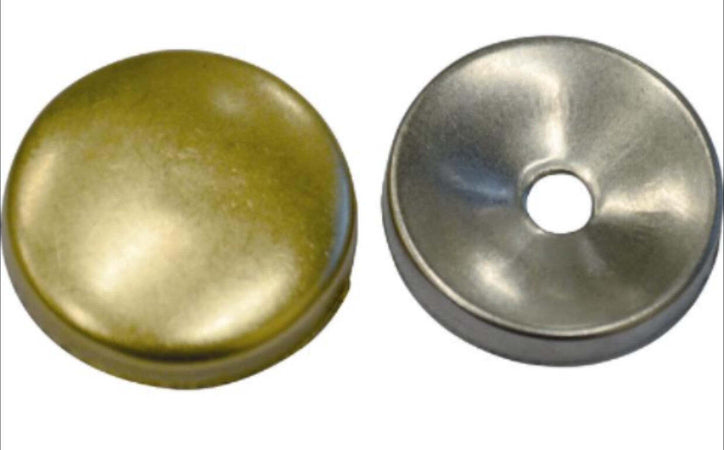 ORECA---14-BORCHIE-PIATTE-M16-IN-OTTONE-LUCIDO
