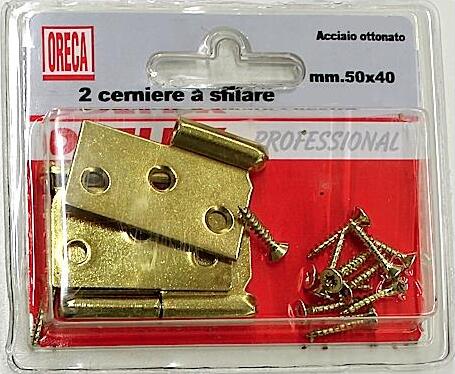 ORECA---2-CERNIERE-A-SFILARE-SINISTRE-50X40-OTTONATE