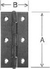 ORECA---2-CERNIERE-STRETTE-CON-PERNO-FISSO---ACCIAIO-INOX-60X35MM