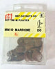 ORECA---20-BOTTONI-IN-PLASTICA-MARRONI-MM.12