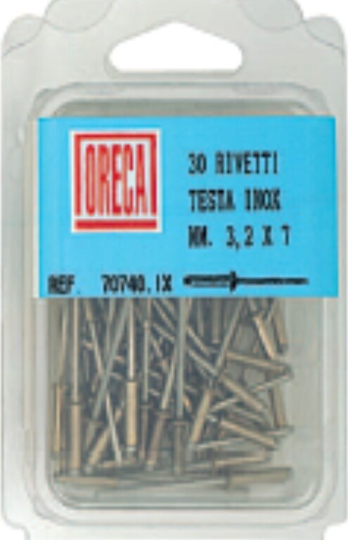 ORECA---30-RIVETTI-TESTA-IN-ACCIAIO-INOX-3,2X9MM