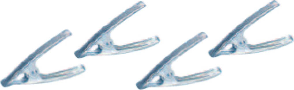 ORECA---4-MORSETTI-PER-BLOCCAGGI-RAPIDI---PUNTE-RIVESTITE-IN-PLASTICA---100MM