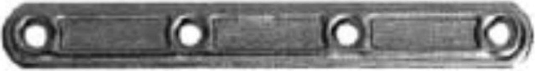 ORECA---4-PIASTRINE-DI-CONGIUNZIONE-DRITTE---ACCIAIO-INOX-60X15MM