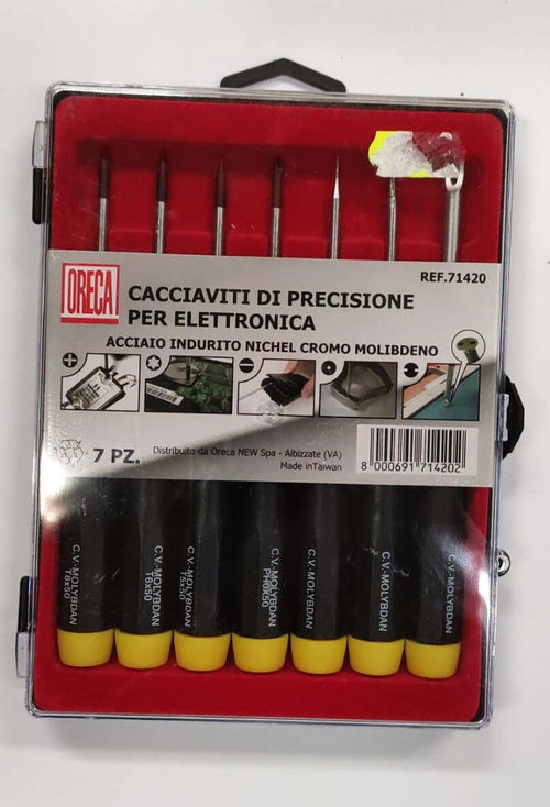 ORECA---CACCIAVITI-DI-PRECISIONE-PER-ELETTRICISTA-7PZ
