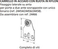 ORECA---CARRELLO-IN-ACCIAIO-CON-RUOTA-IN-NYLON