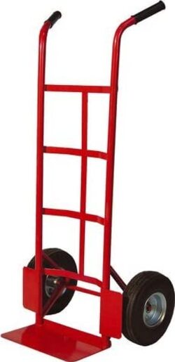 ORECA---CARRELLO-PORTA-PACCHI-CON-RUOTE-PORTATA-180kg---ACCIAIO-TUBOLARE-VERNICIATO-ROSSO
