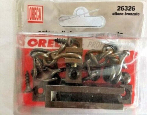 ORECA---CATENA-SICUREZZA-PER-PORTE-IN-OTTONE-BRONZATO