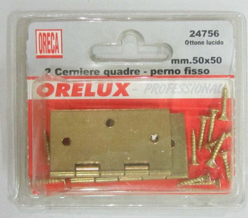 ORECA---CERNIERA-QUADRA-50X50MM-2PZ