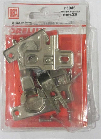 ORECA---CERNIERE-DA-INCASSO-CON-MOLLA-MM.26-CON-COLLO-MM.23