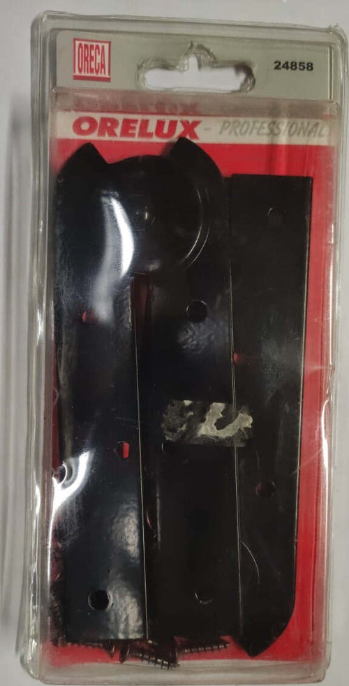 ORECA---CERNIERE-NERE-PER-SCALE-DOPPIE-E-CAVALLETTI-150MM-PZ2