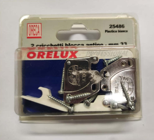 ORECA---CRICCHETTI-BIANCHI-BLOCCA-ANTINE-33MM-PZ2***