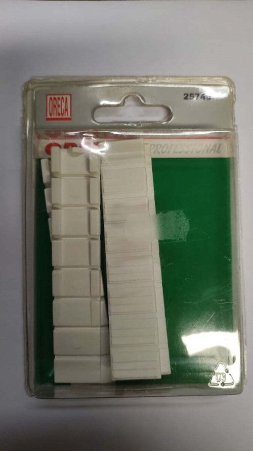 ORECA---CUNEI-MOBILI-20X100MM-4PZ-IN-PLASTICA-BIANCA
