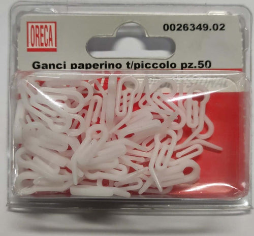 ORECA---GANCI-PAPERINO-TAGLIO-PICCOLO-50PZ