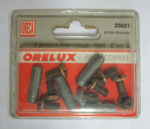 ORECA---GIUNZIONI-DI-ASSEMBLAGGIO-SVITABILE-AMBO-I-LATI-VITE-6MM-DISTANZIALE-8X27MM