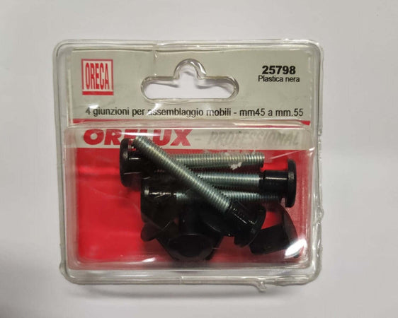 ORECA---GIUNZIONI-PER-ASSEMBLAGGIO-MOBILI-LUNGHEZZA-DA-45-A-55MM-FORO-8MM