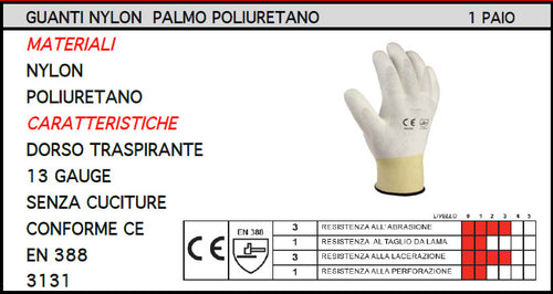 ORECA---GUANTI-IN-NYLON-BIANCHI-PALMO-POLIURETANO-TG-10
