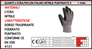 ORECA---GUANTI-LYCRA/NYLON-NITRILE-PUNTINATO-TG-10