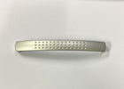 ORECA---MANIGLIA-ZAMA-IN-ALLUMINIO-SATINATO-PUNTINATI-137X27X18MM-INTERASSE-128MM
