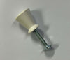 ORECA---POMOLO-IN-ABS-LACCATO-BIANCO-16X19MM