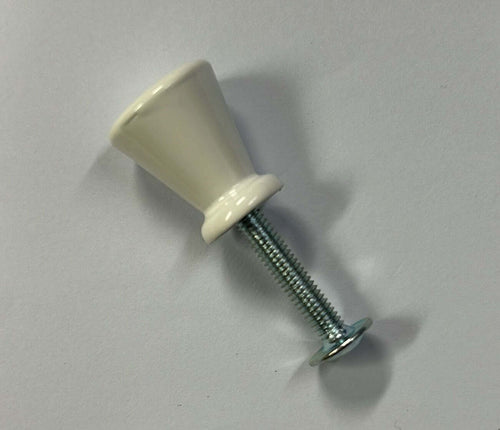 ORECA---POMOLO-IN-ABS-LACCATO-BIANCO-16X19MM