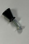 ORECA---POMOLO-IN-ABS-LACCATO-NERO-16X19MM
