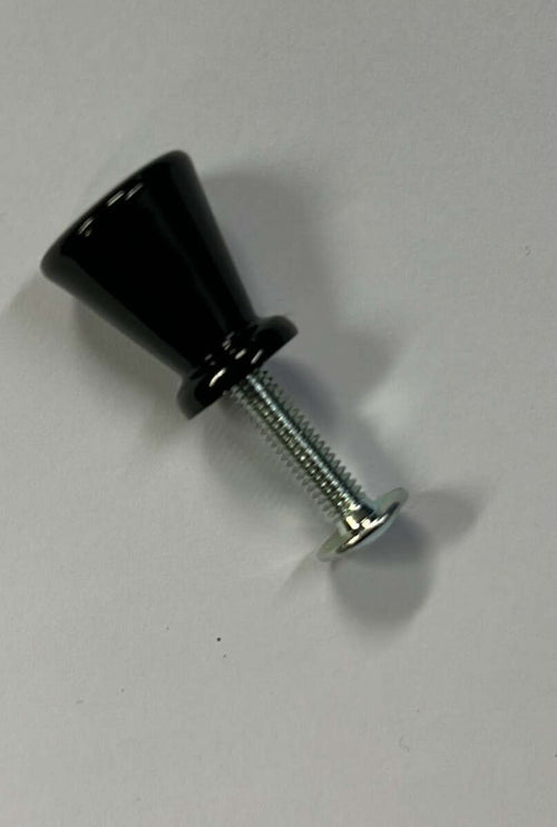 ORECA---POMOLO-IN-ABS-LACCATO-NERO-16X19MM
