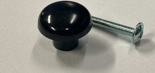 ORECA---POMOLO-IN-ABS-LACCATO-NERO-22X18MM