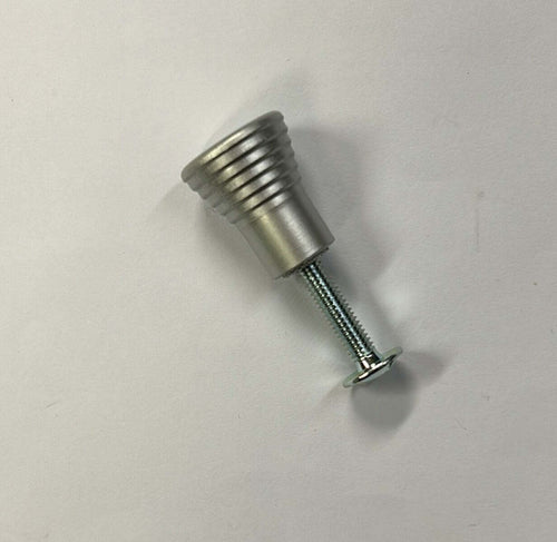 ORECA---POMOLO-IN-ABS-PERLATO-ALLUMINIO-16X20MM
