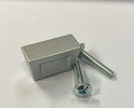 ORECA---POMOLO-RETTANGOLARE-ZAMA-IN-ALLUMINIO-SATINATO-30X16MM