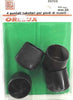 ORECA---PUNTALI-TUBOLARI-NERI-IN-PVC-25MM-4PZ***