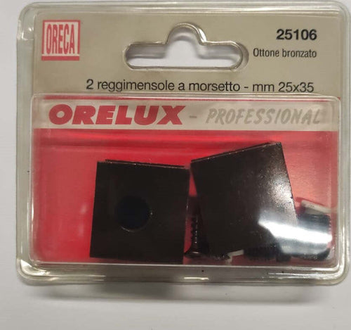 ORECA---REGGIMENSOLA-A-MORSETTO-IN-OTTONE-BRONZATO-25X25MM-2PZ