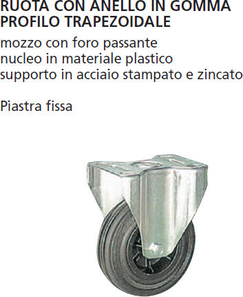 ORECA---RUOTA-CON-ANELLO-IN-GOMMA-PROFILO-TRAPEZOIDALE-DIAM.-100-MM-CON-PIASTRA-FISSA-100x84-MM