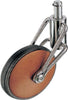 ORECA---RUOTA-PER-ARREDAMENTO-CON-PERNO-LISCIO-ROTANTE-CROMATO---kg-50---ø-80---CILIEGIO