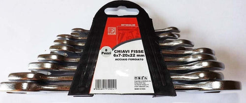 ORECA---SERIE-8-CHIAVI-FISSE-A-DUE-BOCCHE-6X7-20X22-AL-CARBONIO