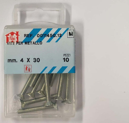 ORECA---VITI-TESTA-PIANA-SVASATA-4X30MM-ZINCATE-PZ.10