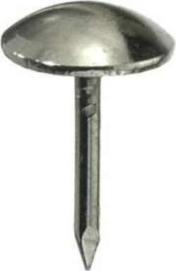 ORECA-BULLETTE-LISCE-PER-TAPPEZZIERI-mm-9-FERRO-NICHELATO-PEZZI-55***