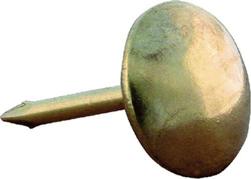ORECA-BULLETTE-LISCE-PER-TAPPEZZIERI-mm-9-FERRO-OTTONATO-PEZZI-55