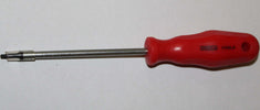 ORECA-CACCIAVITE-PER-VITI-TORX-T27-IMPUGNATURA-ROSSA-SENZA-FORO-CROMO-VANADIO
