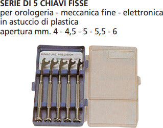 ORECA-SERIE-DI-5-CHIAVI-FISSE-PER-OLOROGERIA-MECCANICA-FINE-ELETTRONICA