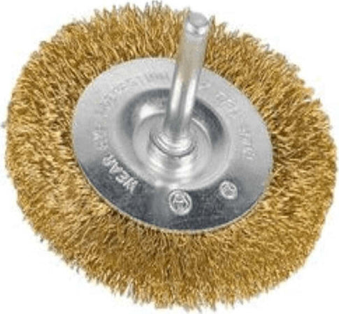 ORECA-SPAZZOLA-CIRCOLARE-DIAMETRO-mm-50-FILO-OTTONATO-PER-TRAPANO