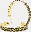 Orecchini a Cerchio Da Donna Braided Snake Con Chiusura Farfallina Moda/Donna/Gioielli/Orecchini Leclaf - Napoli, Commerciovirtuoso.it