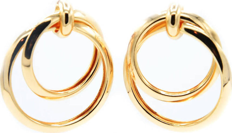 Orecchini a Cerchio Da Donna Orecchini in Zamak Nickel Free Con 2 Cerchi Pendenti Con Chiusura a Farfallina Moda/Donna/Gioielli/Orecchini Leclaf - Napoli, Commerciovirtuoso.it