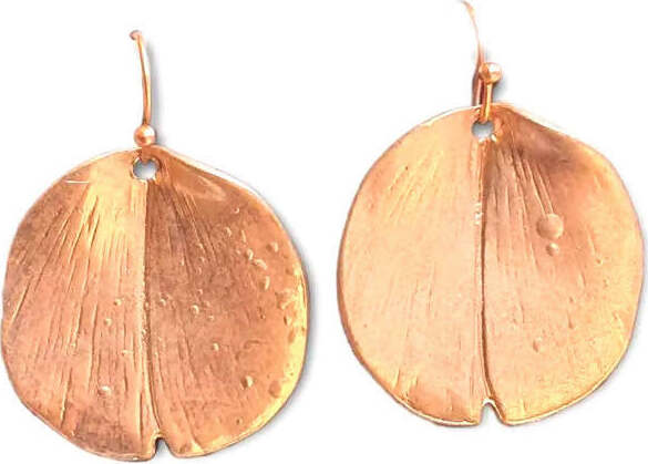 Orecchini Da Donna Pendenti Forma a Foglia Orecchini Con Chiusura Ad Amo Nickel Free in Zamak 3,50x3 Cm Moda/Donna/Gioielli/Orecchini Leclaf - Napoli, Commerciovirtuoso.it