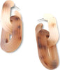 Orecchini Da Donna Pendenti in Resina Orecchini Nickel Free Forma a Doppia Catena Orecchini Donna Con Chiusura a Farfallina Moda/Donna/Gioielli/Orecchini Leclaf - Napoli, Commerciovirtuoso.it